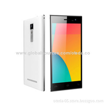 3G Phones, MTK6582 Quad-core 1.3GHz Processor, 5.5-inch QHD OGS, Ultra-slimNew